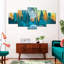 «Pine Forest Landscape», reproduction sur toile-93058914