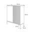 Cinead 2 - Door Accent Cabinet