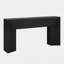 Table d'appoint élégante, table de canapé en bois, console de style moderne, table