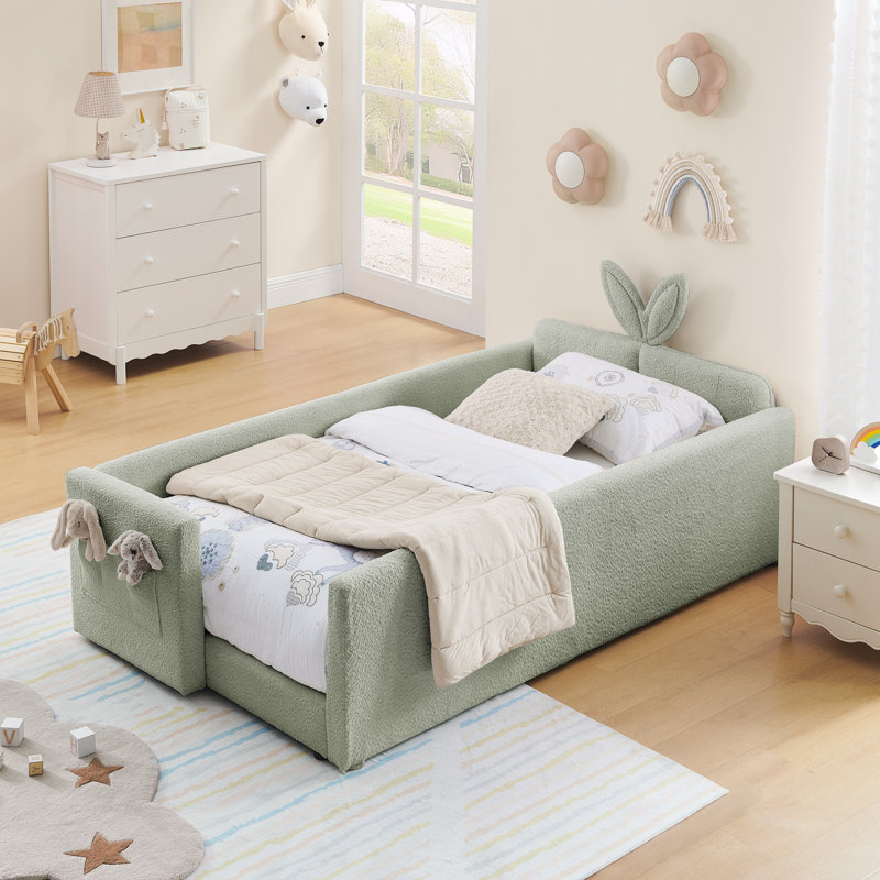 Lit d'oreille en lapin Prynn, Cyan, Twin