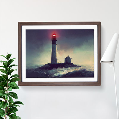 Victorious Lighthouse - Framed Print