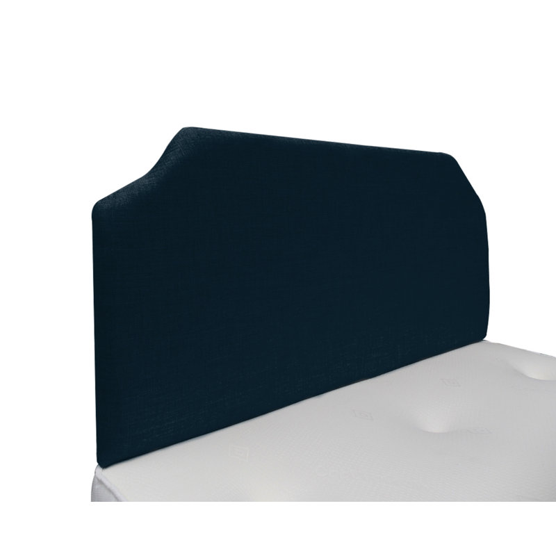 Upholstered Headboard, Small Single (2'6), Naples Velvet, Blue