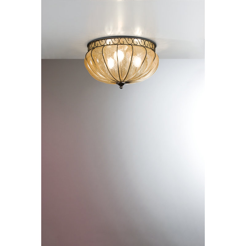Glass Flush Mount