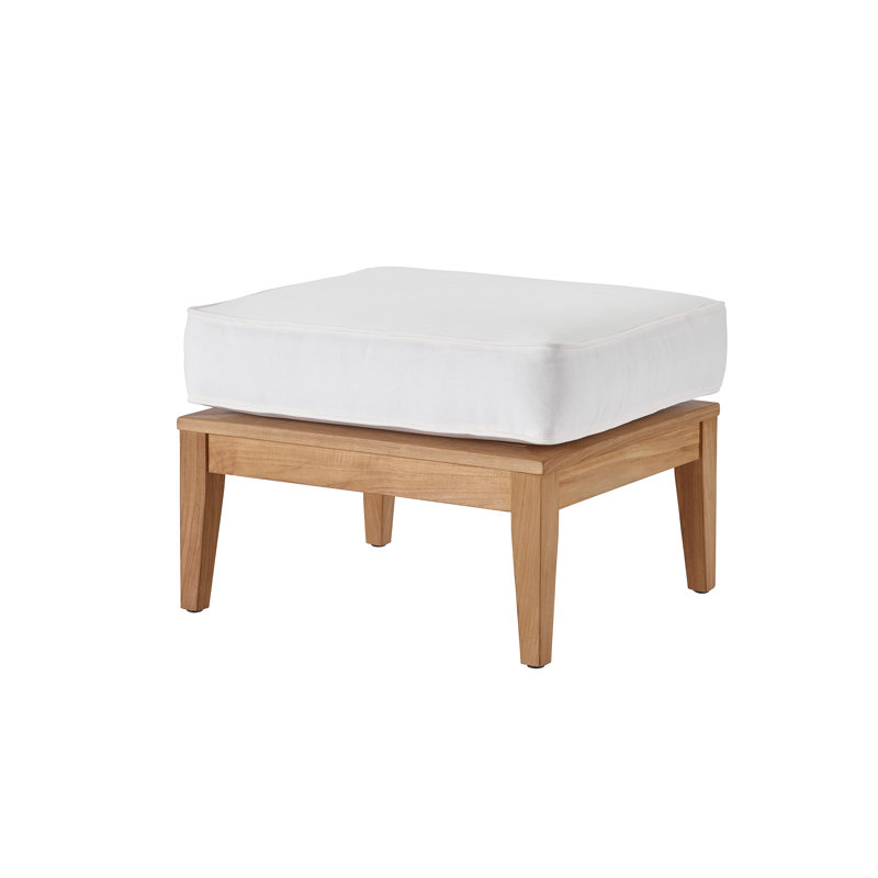 Chesapeake Outdoor Teak Ottoman