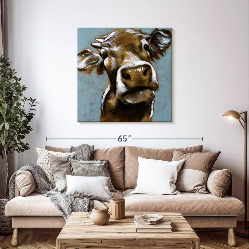 Brampt Cow Kisses I, H 39 po x l 39 po