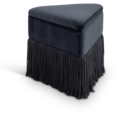 Keyia Velvet Ottoman / Stool