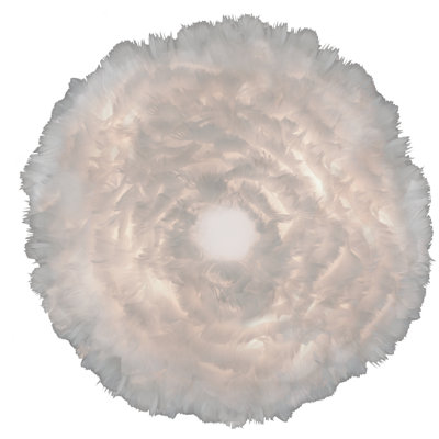 Homan Recycled Goose Feathers Flush Mount