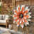 Orange et blanc
