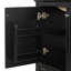 Ensemble de meuble-lavabo 30 po avec lavabo, armoire de salle de bain multifonctionnelle avec portes et tiroir, structure solide et panneau en MDF