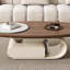 Table basse simple de style crème moderne-105974130