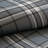 Twin/Twin Xl Comforter In Plaid With Button Decor And Fabric Modern Accents