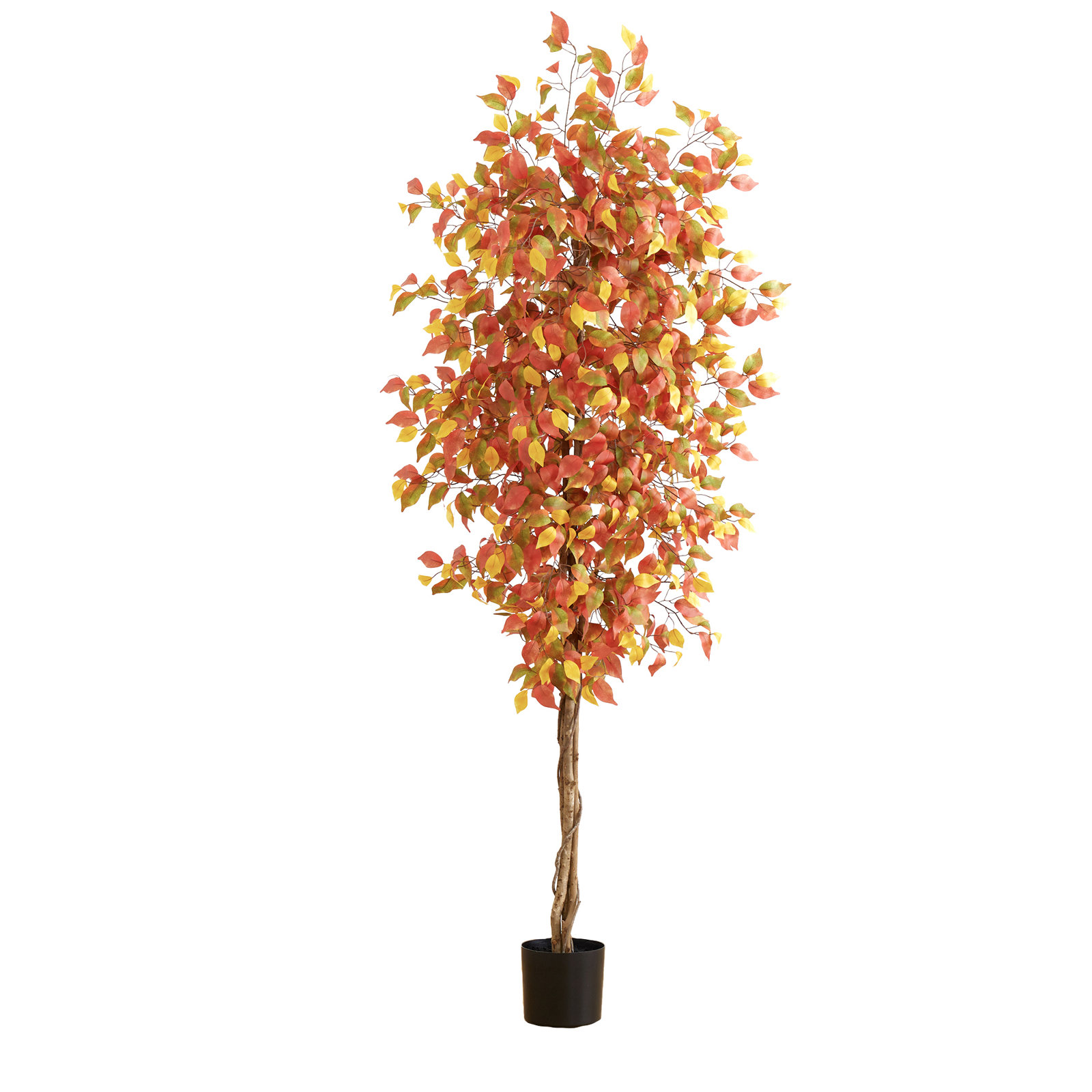 84'' Faux Ficus Tree in Pot
