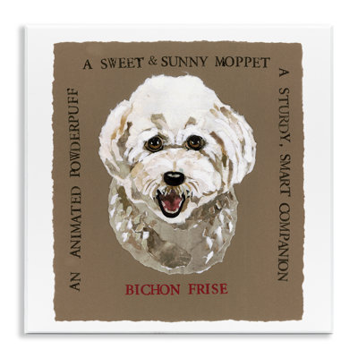 «Fun Bichon Frise Expressions» par Nancy Overton