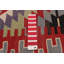 Kilim rouge Sivas 5 pi 5 po x 10 pi 6 po