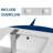 Felix 84'' Fully Assembled Double Bathroom Vanity With Engineered Marble Top and Backsplash-1975647474-1975647480