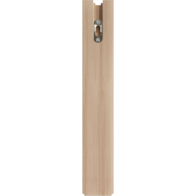 Support en bois Plymouth, Aulne, H 11 po x l 1,75 po x P 8,5 po