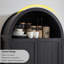 Armoire de garde-manger de 71 pouces de hauteur avec portes et tablettes-1233461270