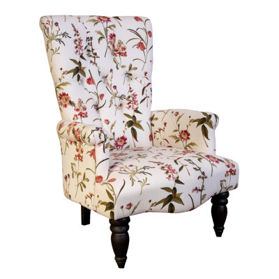Epine Upholstered Cotton Armchair