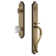 Arc One-Piece Complete Inactive Dummy Handleset with S Grip and Chambord Crystal Knob
