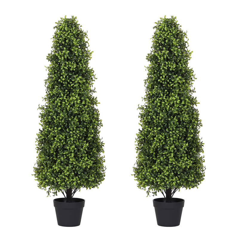 Topiaire 29,5 po en pot, H 47,25 po x l 15 po x P 15 po