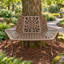 Tea Rose Outdoor Bench