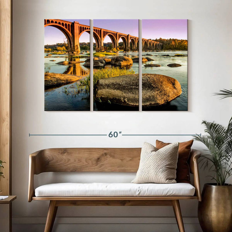 Lilie James River Bridge, H 32 po x l 50 po