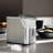 COWSAR 33 Lb. Daily Production Nugget Clear Ice Countertop Ice Maker, Sonic Ice, Self-Cleaning, Shell Type Lid, Continuous ice making-101527786