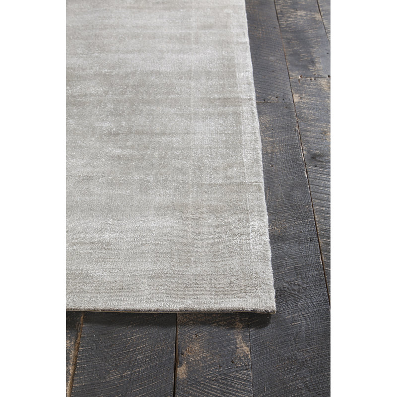 Sopris Hand Loomed Modern Area Rug in Ivory, Rectangle 5' x 7'6"