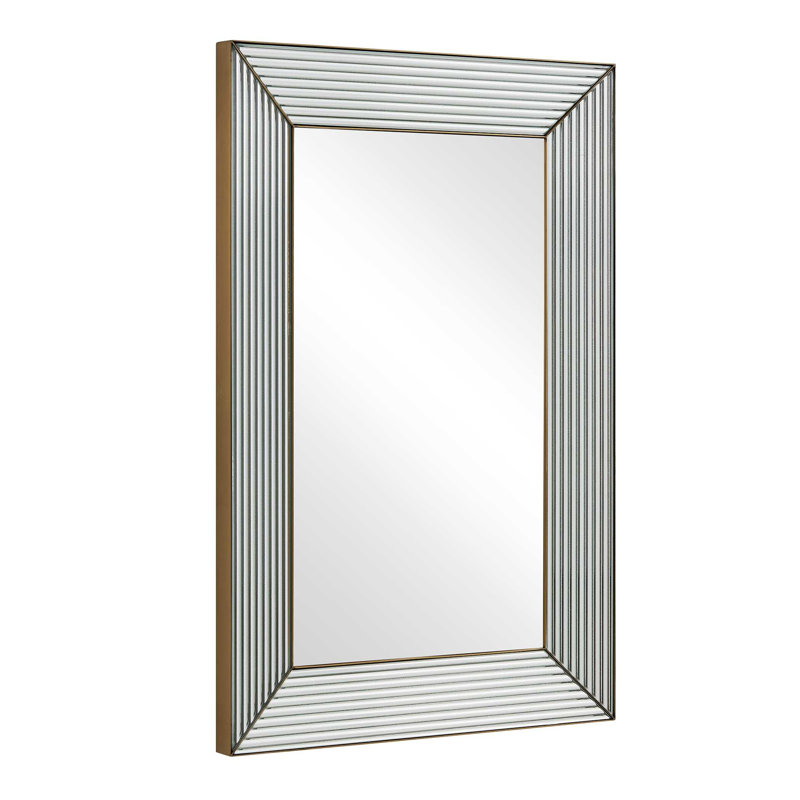  Illuminate Antique Brass Mirror