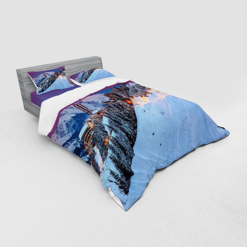 Housse de couette winter, Housse de couette grand + 3 pièces supplémentair