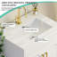 Aishwarya Derby 61 W cm Free-Standing Bathroom Vanity Unit with Basin