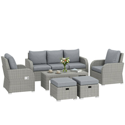 Rattan Sofa Set