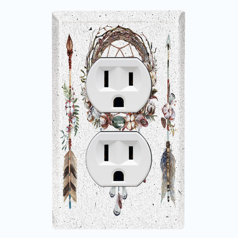 Plaque murale Meta lndian Native Tree Dream