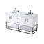 Meuble-lavabo double 60 po-571914787