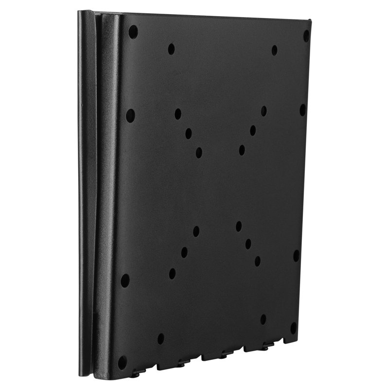 Mount-It Low-Profile Fixed TV Wall Mount W/ Removable Plate | Flush Mounting Bracket Fits 23 - 42