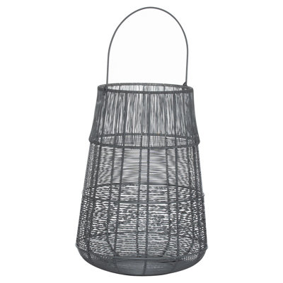 Wood Tabletop Lantern