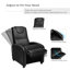 Fauteuil de massage inclinable