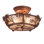 Leaf And Acorn 2 - Light Semi Flush Mount