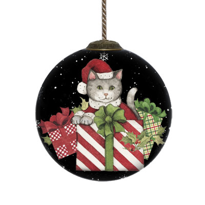 3'' Glass Ball Ornament