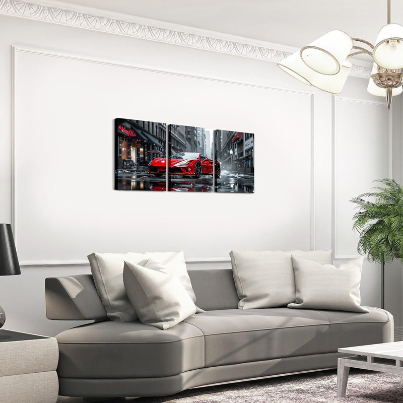 3 Piece Wrapped Canvas Print