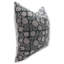 Block Print Throw Pillow Cover, 27 Thick Linen Decorative Cushion Cover-400742617