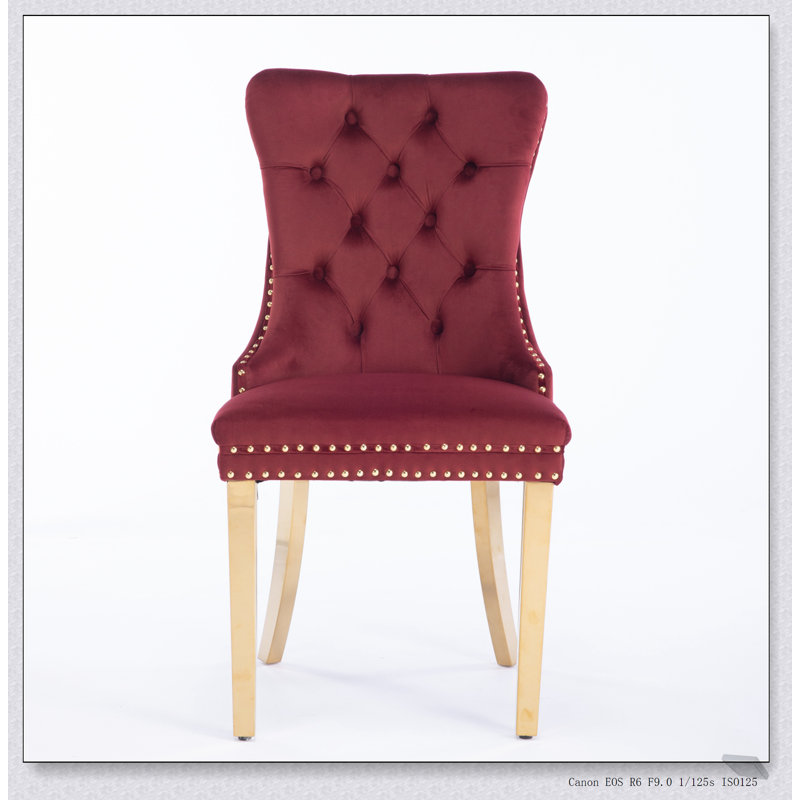 Collection moderne, haut de gamme en bois massif capitonné avec fauteuil contemporain en velours, parfait pour les sièges élégants et confortables