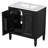 Eshin 30'' Bathroom Vanity With Ceramic Sink-747864546-747864548