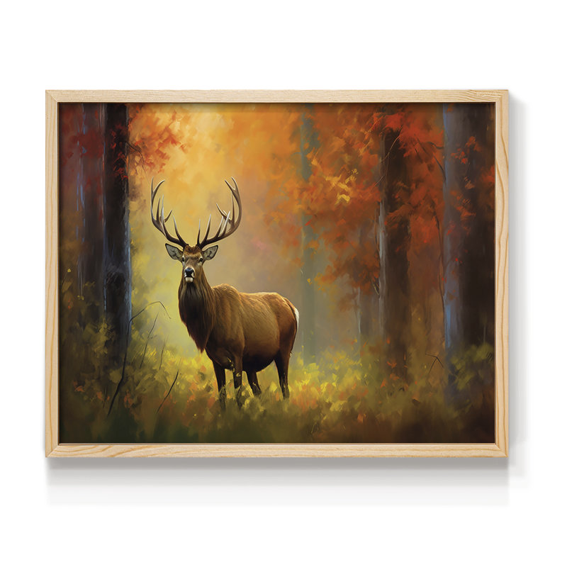 Faune - IV - Reproduction encadrée - Restickable, H 22 po x l 28 po, Naturel