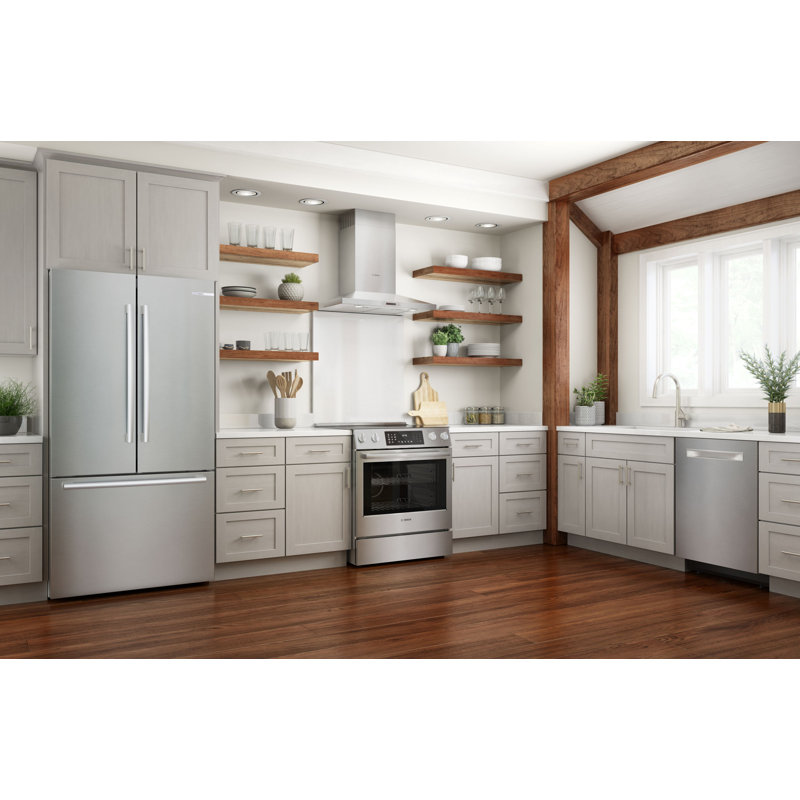 800 Series 30" 4.6 cu ft. Slide-in Electric Range, Stainless Steel