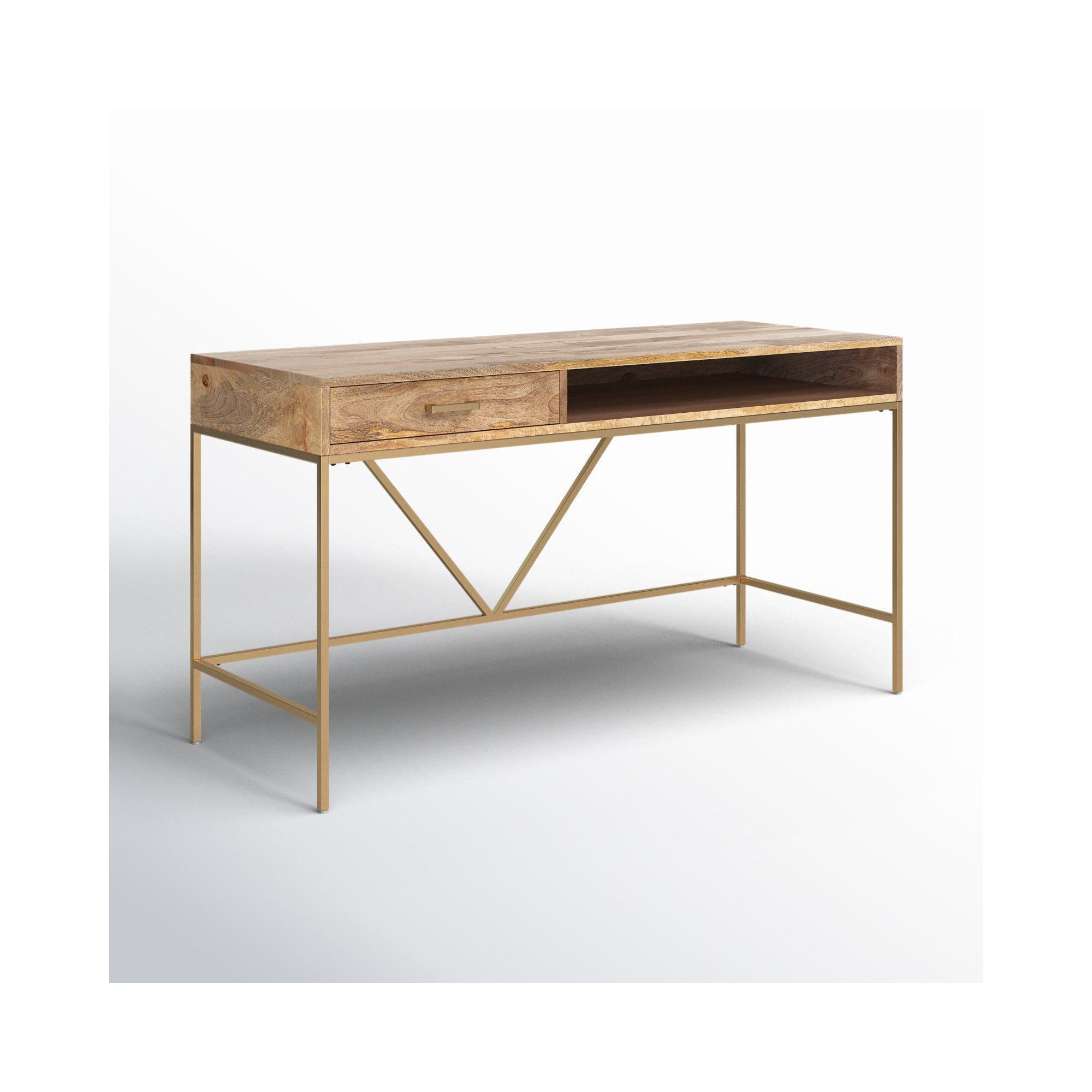 Soleil Writing Desk, Natural