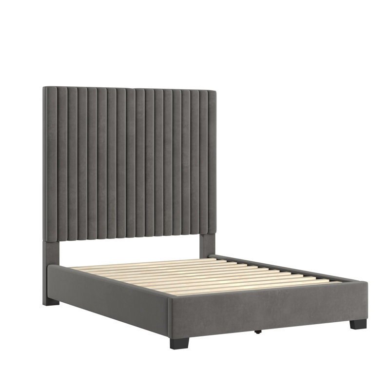 Upholstered Platform Bed, Full