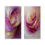 Abstrait lavande équilibre de tranquillité I - Collection d'art mural abstrait 2 pièces-779241334-779241333