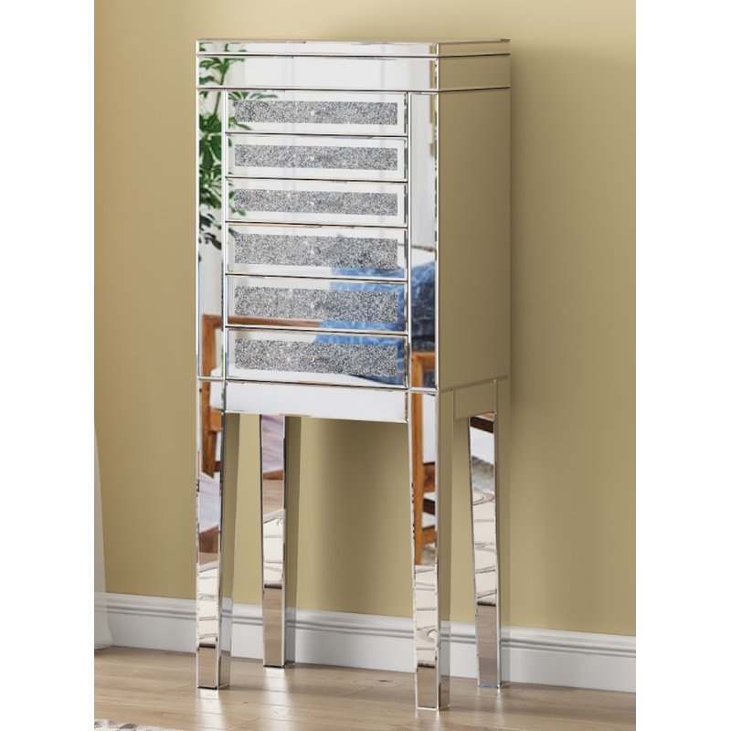 Freestanding Jewelry Armoire