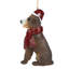 Sculpture Pitbull Holiday Dog